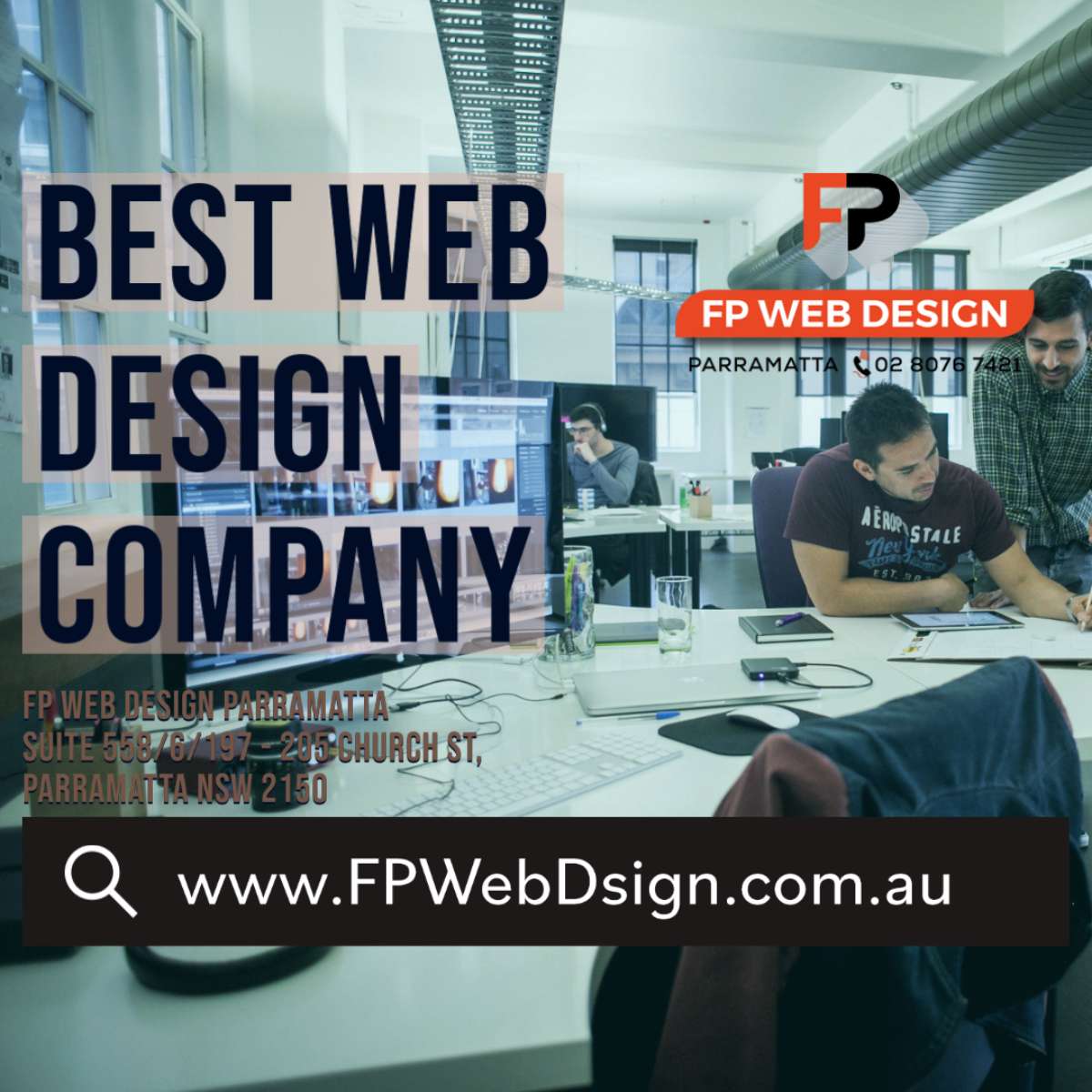 small web design agency Parramatta